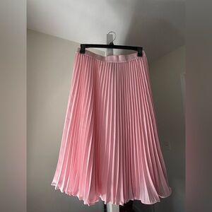 Elegant Pink Midi Grace Karin Pleated Skirt